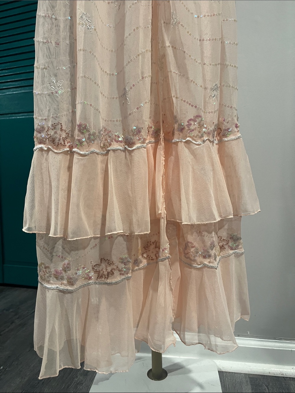 FREE PEOPLE NWT Star Of The Show Midi / Peach Dust - Picture 10 of 13